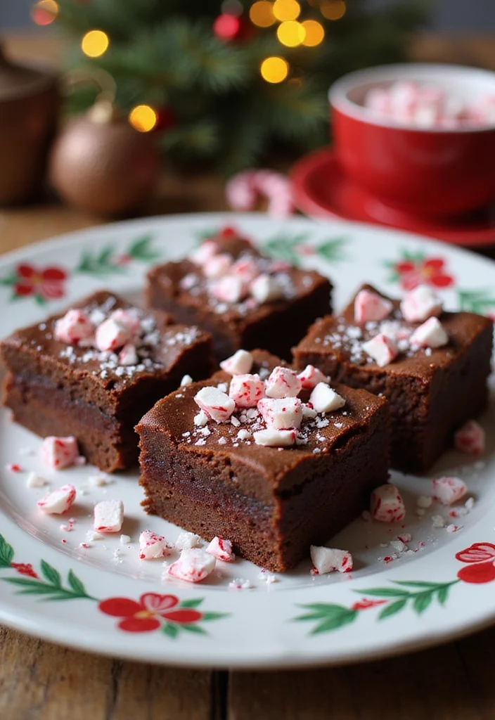 12 Holiday Dessert Recipes for Festive Sweet Celebrations - 1. Gluten-Free Peppermint Brownies