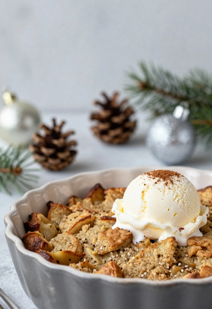 12 Holiday Dessert Recipes for Festive Sweet Celebrations - 2. Spiced Apple Crisp
