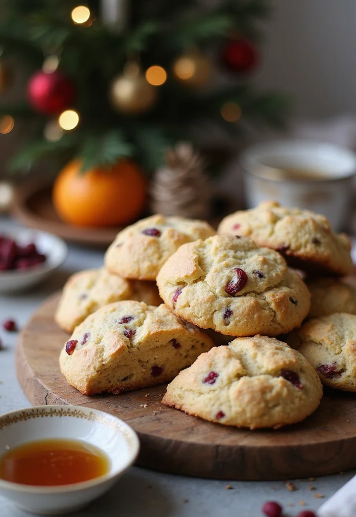 12 Holiday Dessert Recipes for Festive Sweet Celebrations - 6. Cranberry Orange Scones