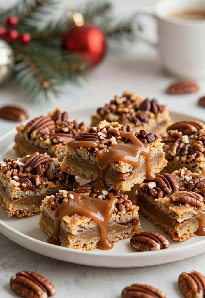 12 Holiday Dessert Recipes for Festive Sweet Celebrations - 8. Pecan Pie Bars