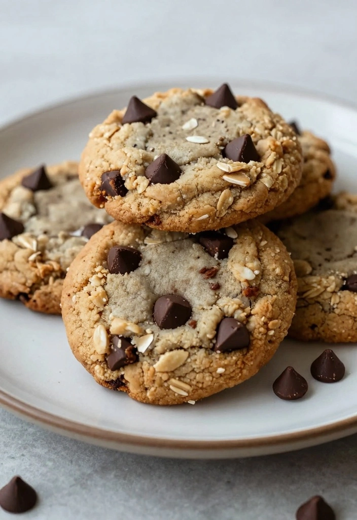 12 Oat Baking Recipes for Wholesome Easy Snacks - 1. Classic Oatmeal Chocolate Chip Cookies