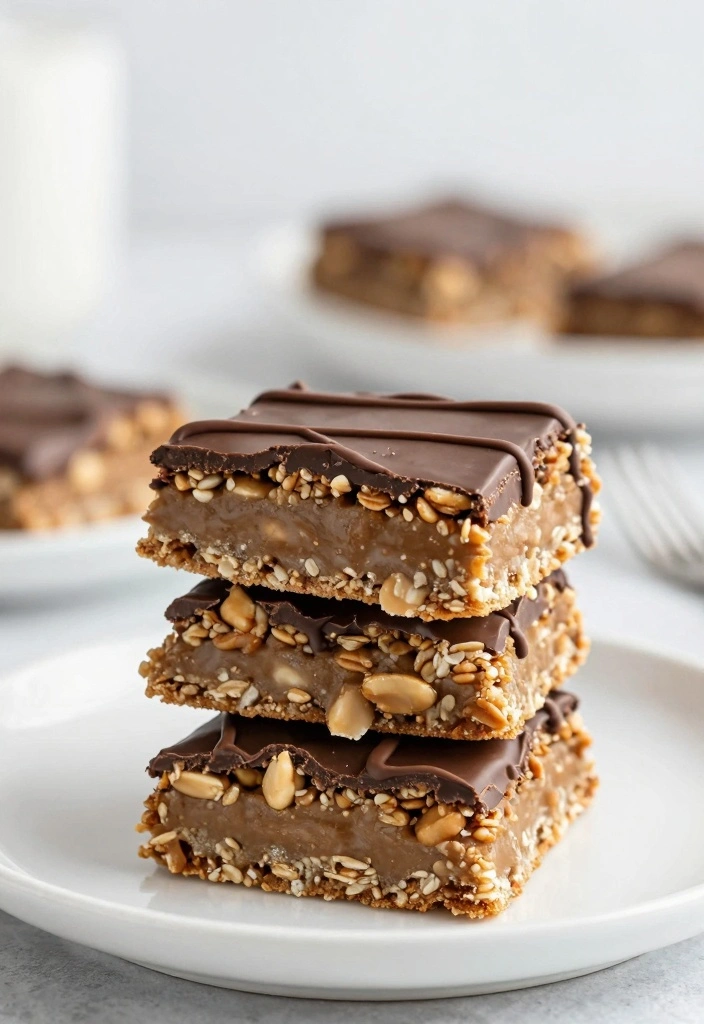 12 Oat Baking Recipes for Wholesome Easy Snacks - 3. Peanut Butter Oatmeal Bars