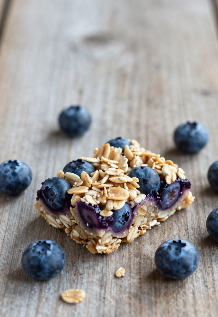 12 Oat Baking Recipes for Wholesome Easy Snacks - 5. Blueberry Oatmeal Breakfast Bars