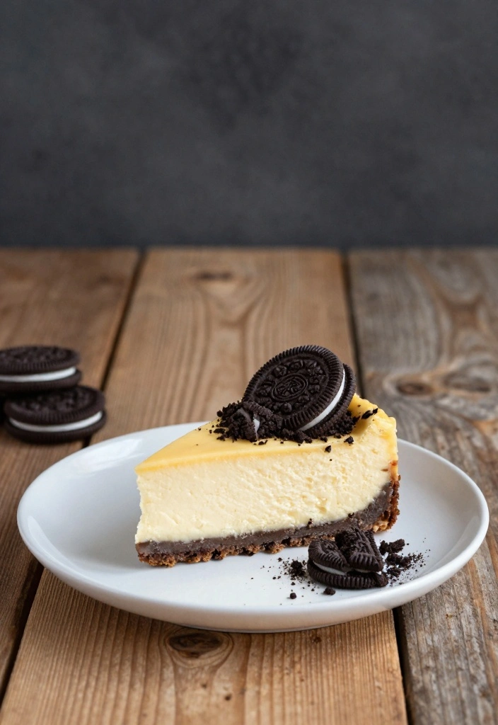 12 Oreo Dessert Recipes for Fun Creamy Treats - 1. Vegan Oreo Cheesecake