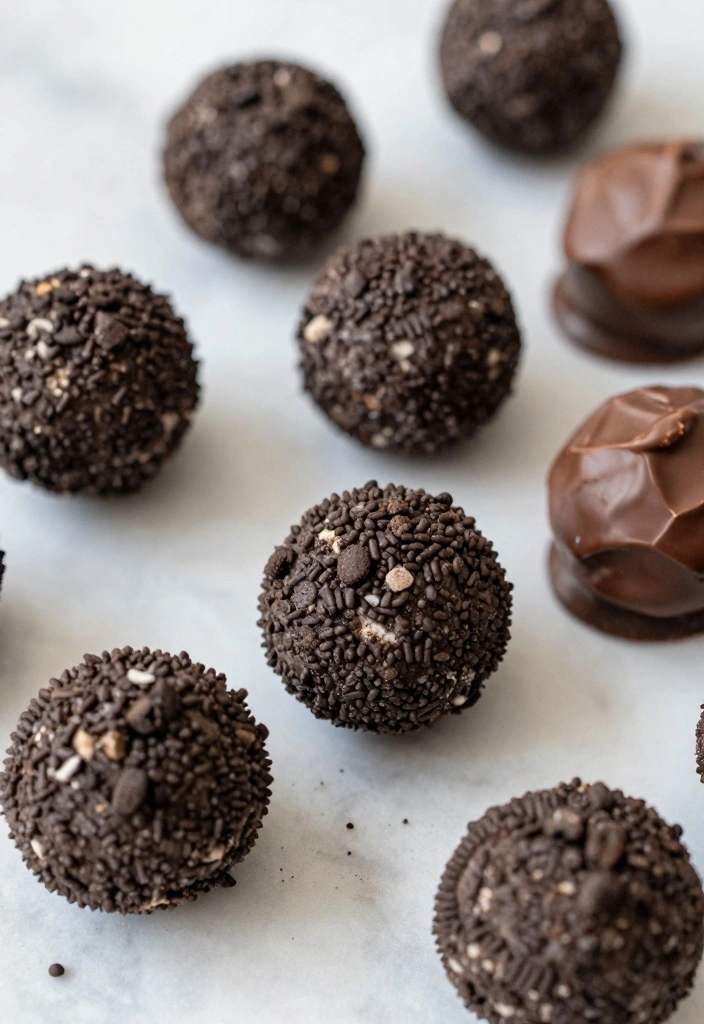 12 Oreo Dessert Recipes for Fun Creamy Treats - 2. No-Bake Oreo Truffles