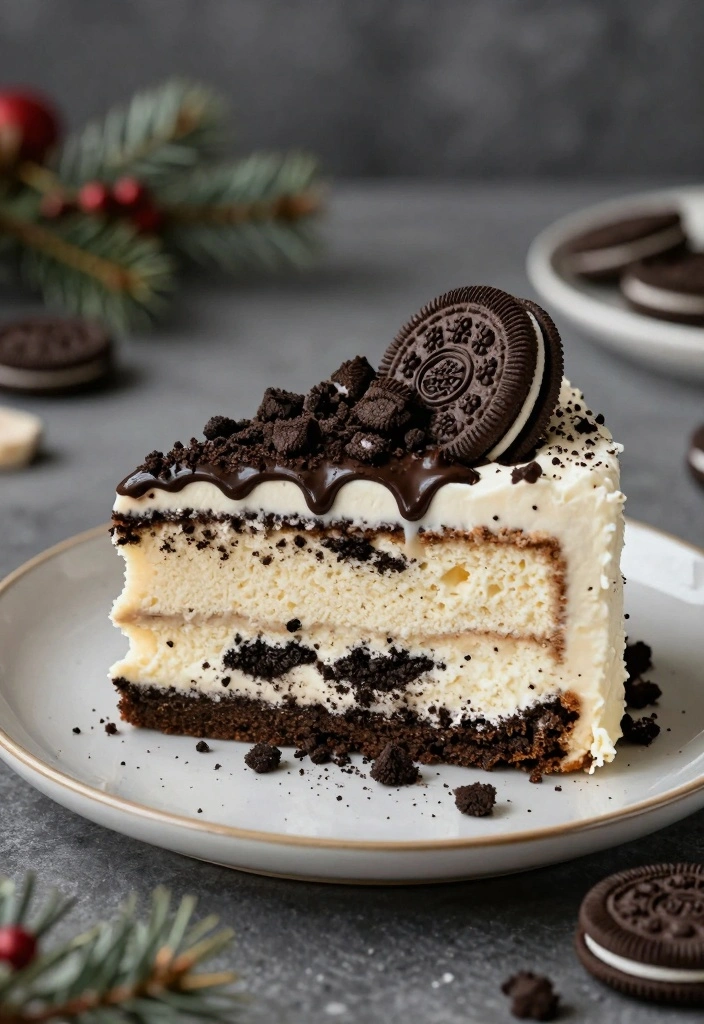 12 Oreo Dessert Recipes for Fun Creamy Treats - 6. Oreo Ice Cream Cake