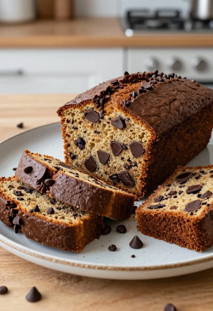 12 Pound Cake Recipes With Unique Delicious Twists - 11. Chocolate Chip Pound Cake