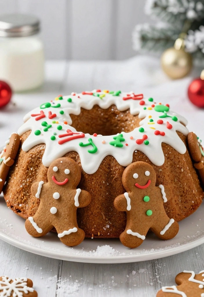 12 Pound Cake Recipes With Unique Delicious Twists - 12. Gingerbread Pound Cake
