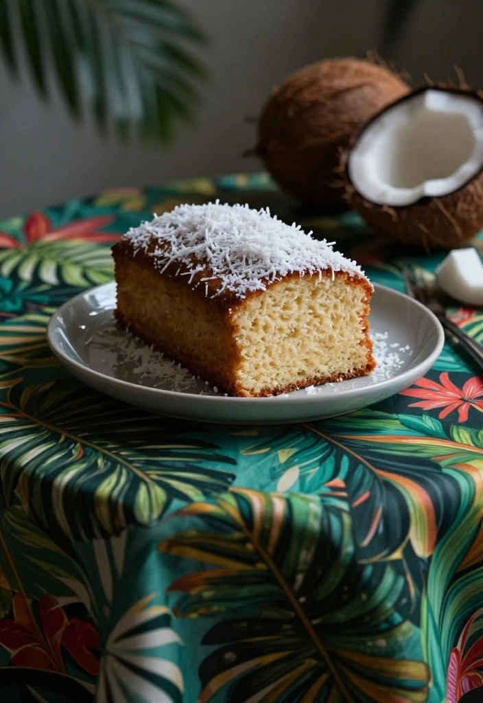 12 Pound Cake Recipes With Unique Delicious Twists - 5. Coconut Cream Pound Cake