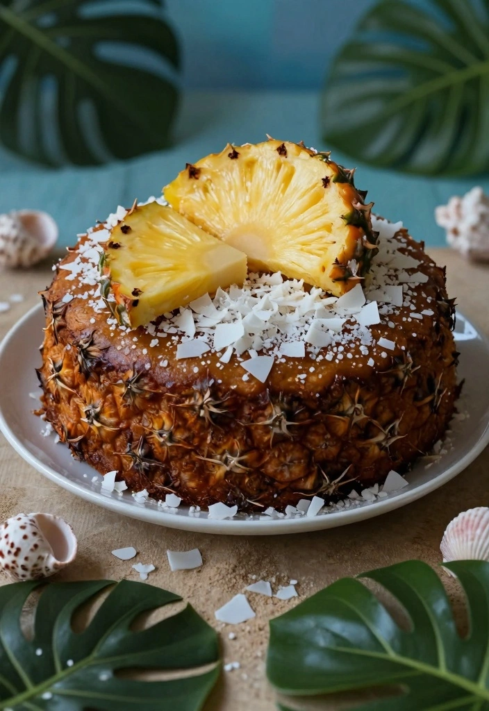 12 Pound Cake Recipes With Unique Delicious Twists - 8. Tropical Pineapple Coconut Pound Cake