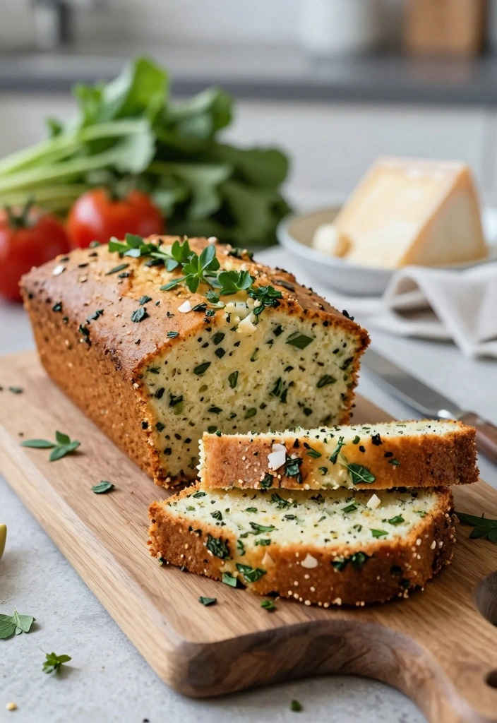 12 Pound Cake Recipes With Unique Delicious Twists - 9. Savory Herb Pound Cake