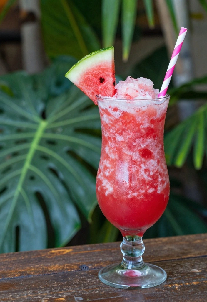 12 Rum Cocktail Recipes for Sweet Tropical Flavor 100 12 Rum Cocktail Recipes for Sweet Tropical Flavor - 10. Watermelon Rum Slushie