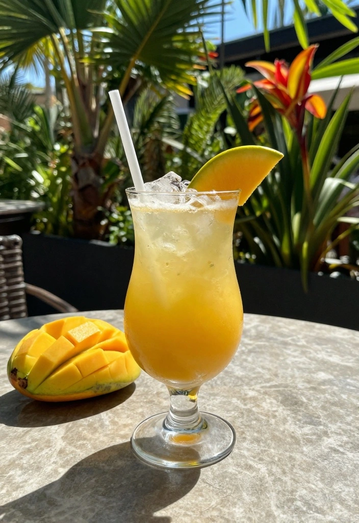 12 Rum Cocktail Recipes for Sweet Tropical Flavor 56 12 Rum Cocktail Recipes for Sweet Tropical Flavor - 6. Mango Rum Refresher