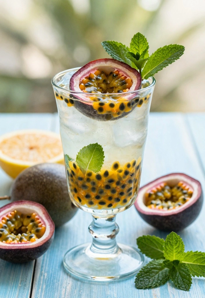 12 Rum Cocktail Recipes for Sweet Tropical Flavor 67 12 Rum Cocktail Recipes for Sweet Tropical Flavor - 7. Passion Fruit Mojito