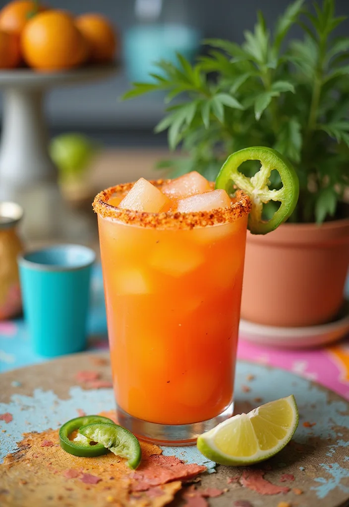 12 Rum Cocktail Recipes for Sweet Tropical Flavor 89 12 Rum Cocktail Recipes for Sweet Tropical Flavor - 9. Spicy Rum Margarita