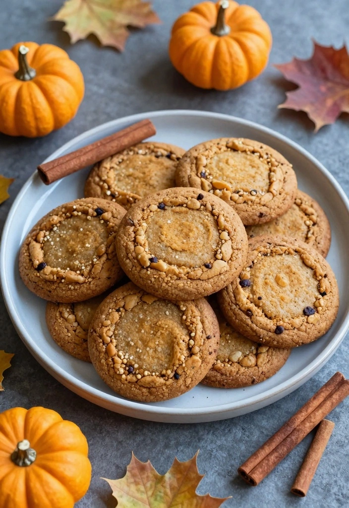 12 Thanksgiving Cookie Recipes for Warm Holiday Flavor - 1. Pumpkin Spice Cookies