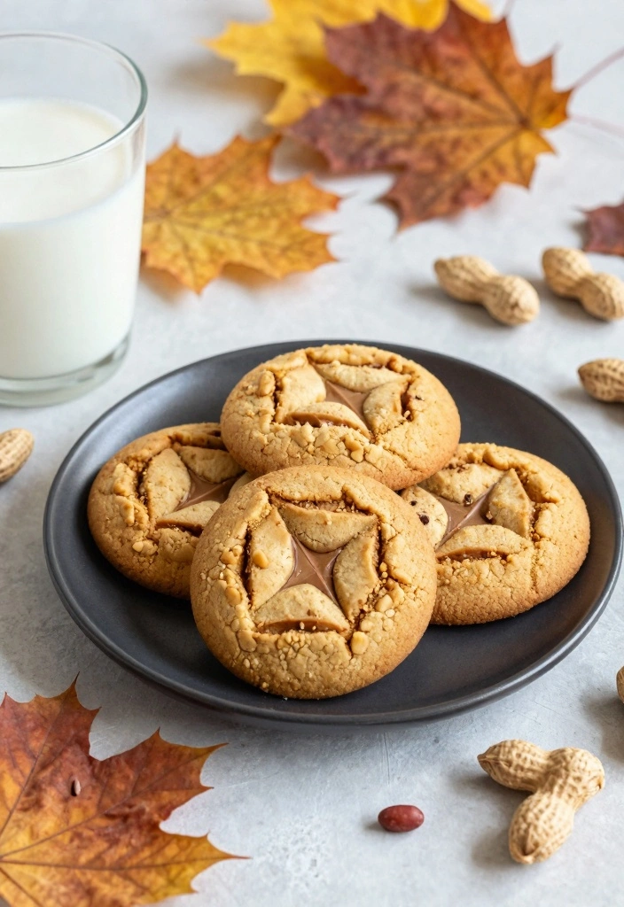 12 Thanksgiving Cookie Recipes for Warm Holiday Flavor - 11. Peanut Butter Cookies
