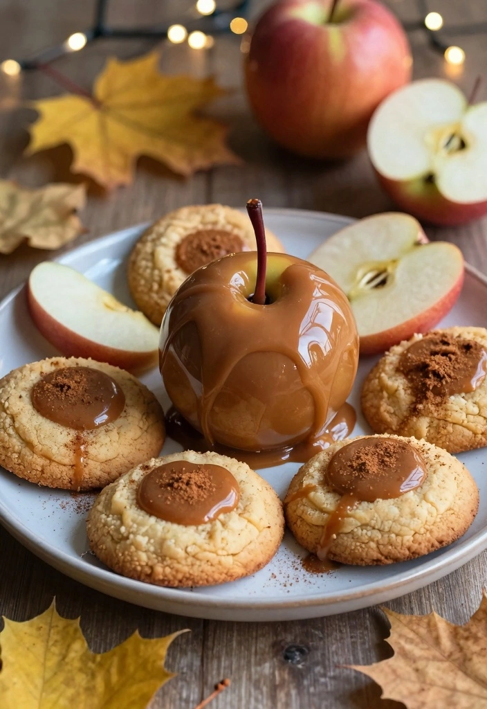 12 Thanksgiving Cookie Recipes for Warm Holiday Flavor - 12. Caramel Apple Cookies