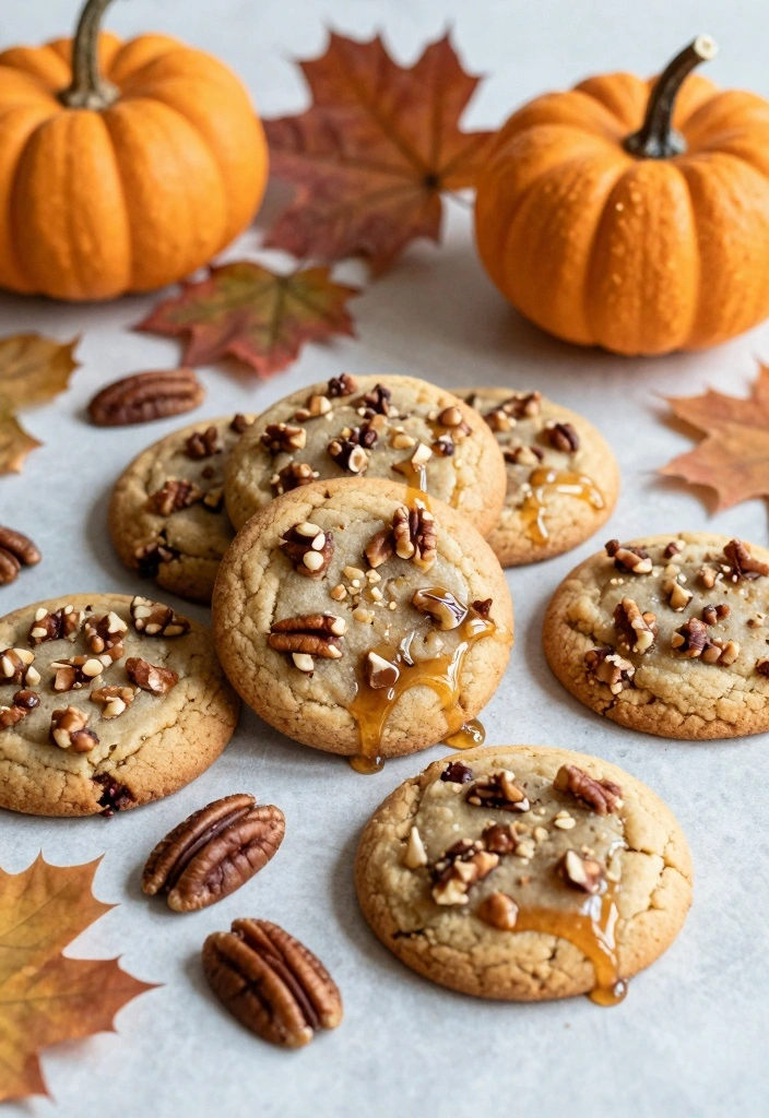 12 Thanksgiving Cookie Recipes for Warm Holiday Flavor - 5. Maple Pecan Cookies