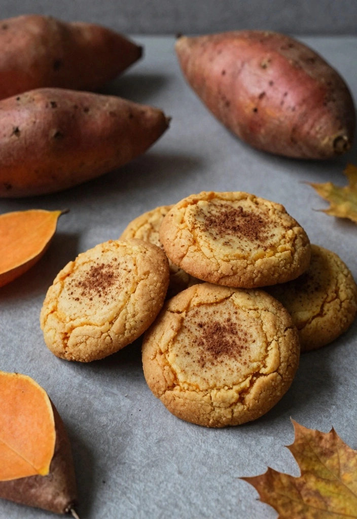 12 Thanksgiving Cookie Recipes for Warm Holiday Flavor - 7. Sweet Potato Cookies