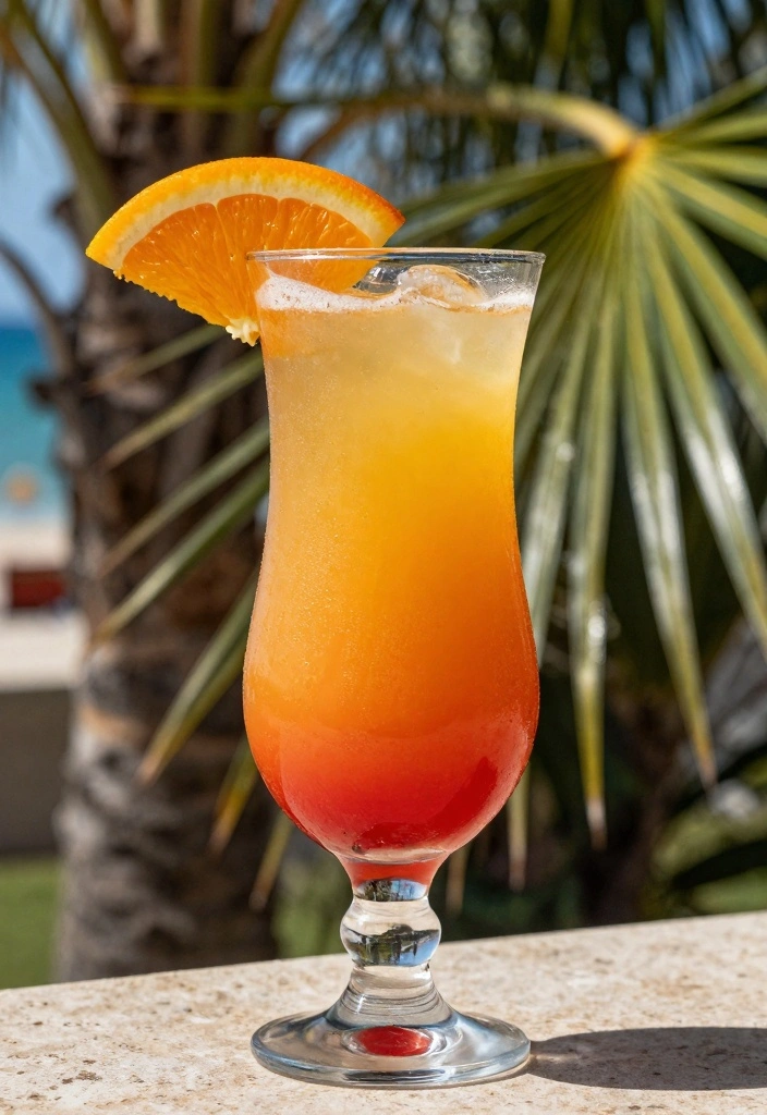 12 Vodka Cocktail Recipes for Bright Smooth Sips - 2. Tropical Vodka Sunrise