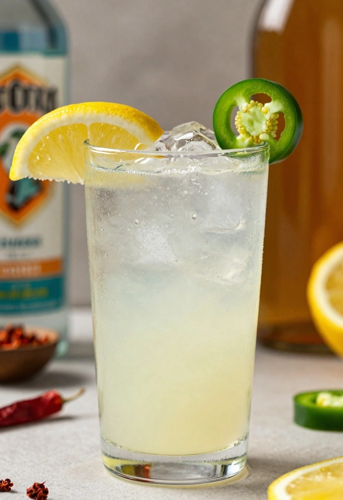 12 Vodka Cocktail Recipes for Bright Smooth Sips - 8. Spicy Vodka Lemonade