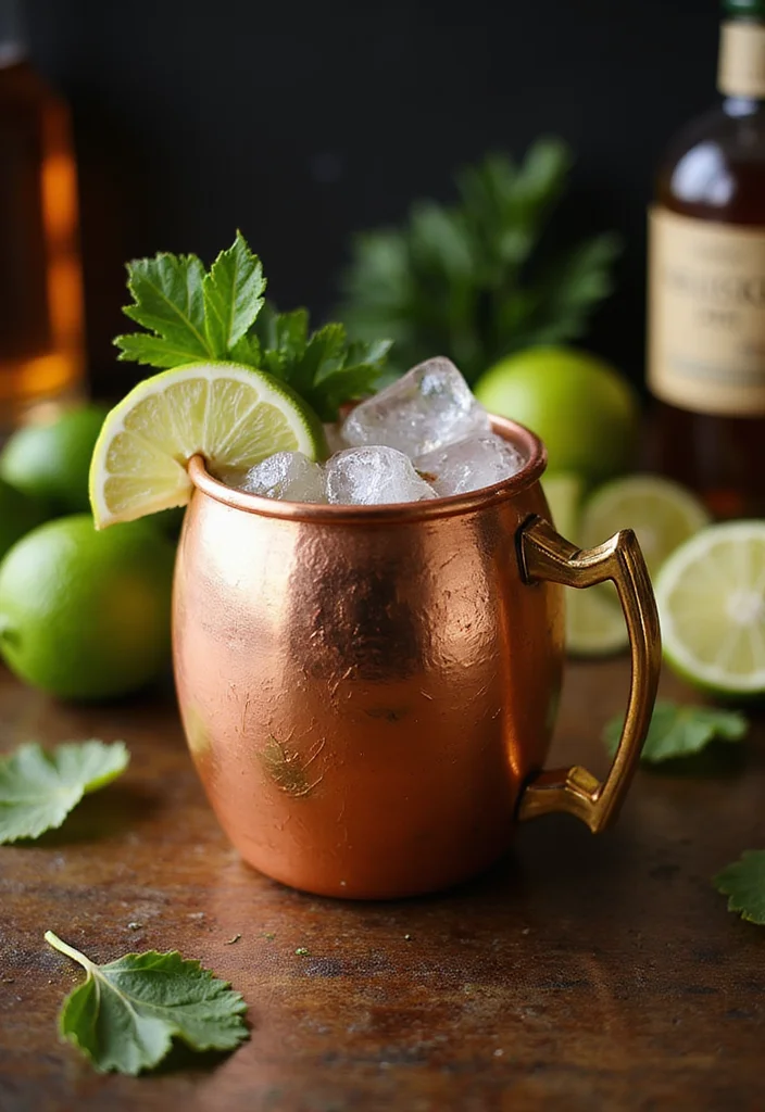 12 Whiskey Cocktail Recipes for Smooth Warming Sips - 10. Whiskey Mule