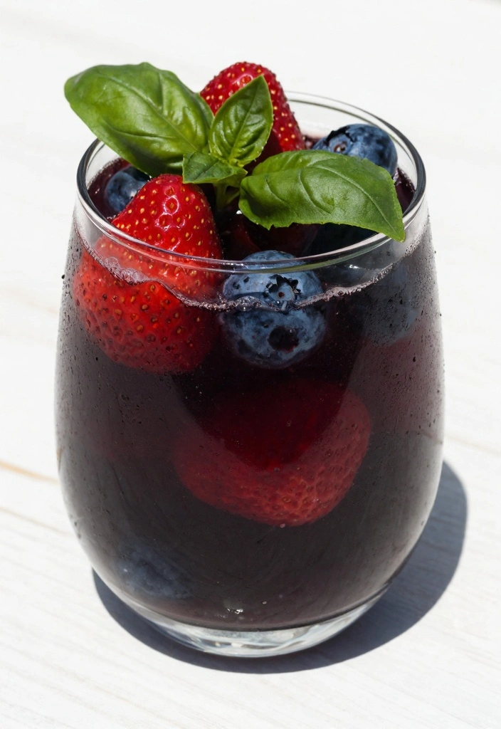 14 Summer Cocktail Recipes for Cool Refreshing Drinks - 1. Berry Basil Cooler