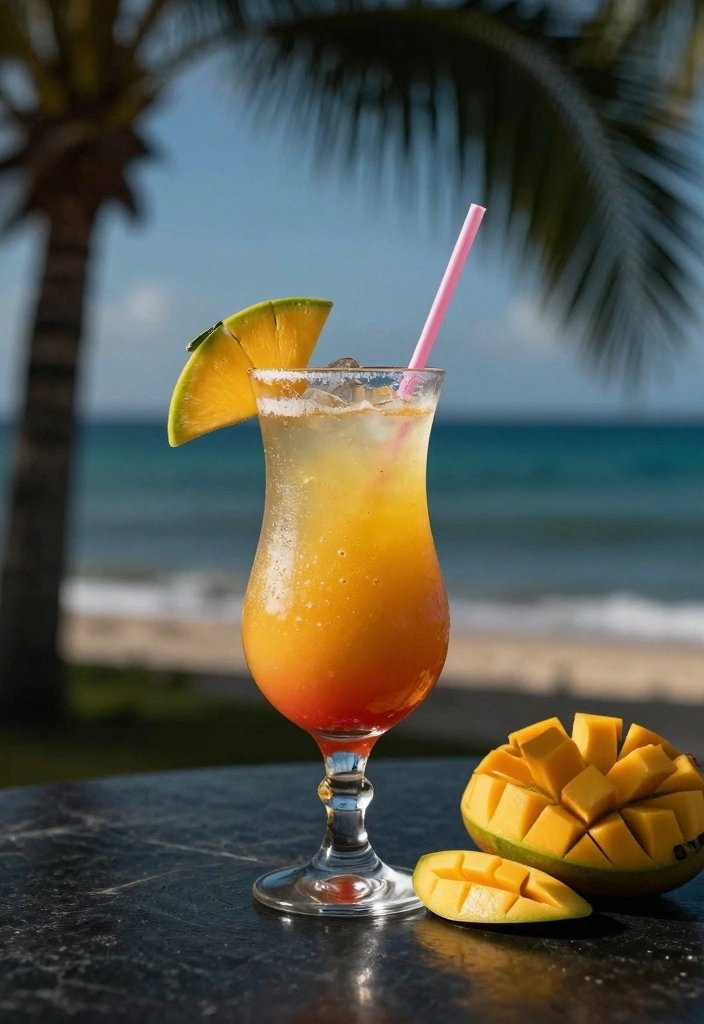 14 Summer Cocktail Recipes for Cool Refreshing Drinks - 7. Mango Coconut Daiquiri