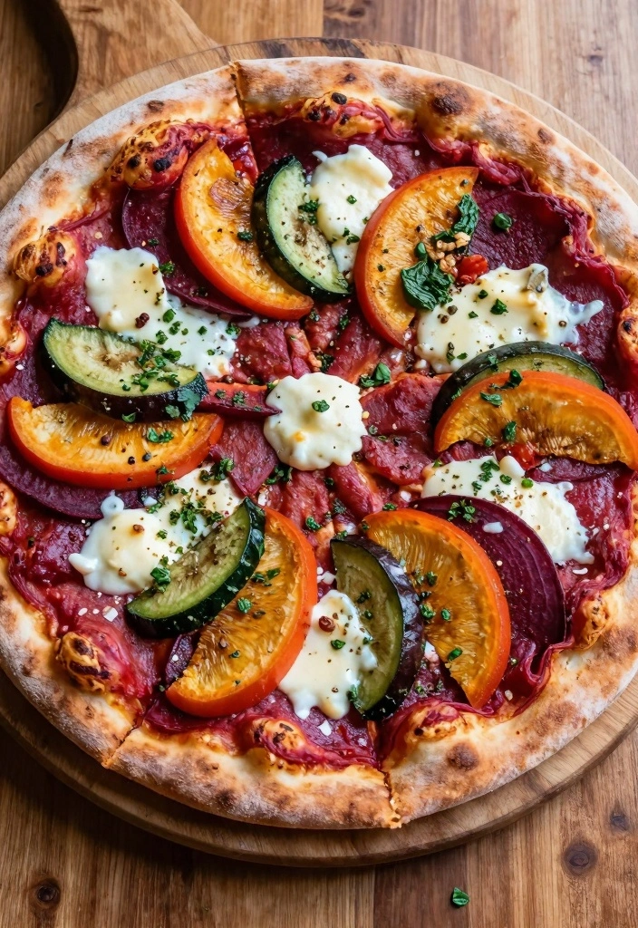 9 Beet Baking Recipes for Colorful Nutritious Treats - 9. Beetroot Pizza Crust