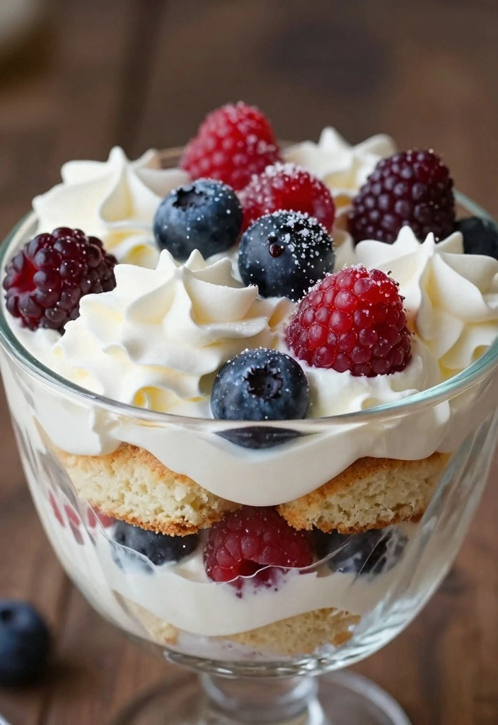9 Pound Cake Trifle Recipes for Easy Layered Treats - 1. Classic Berry Pound Cake Trifle