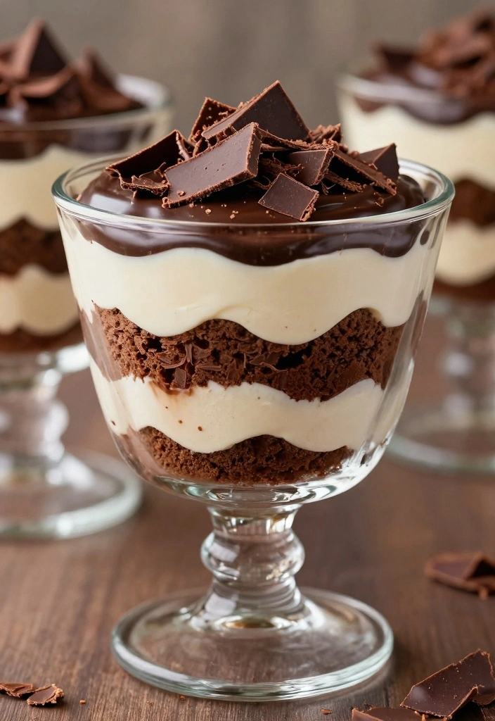 9 Pound Cake Trifle Recipes for Easy Layered Treats - 2. Chocolate Lover’s Pound Cake Trifle