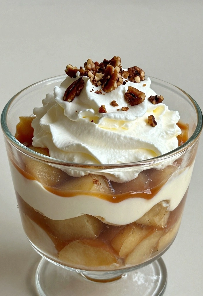 9 Pound Cake Trifle Recipes for Easy Layered Treats - 6. Caramel Apple Pound Cake Trifle
