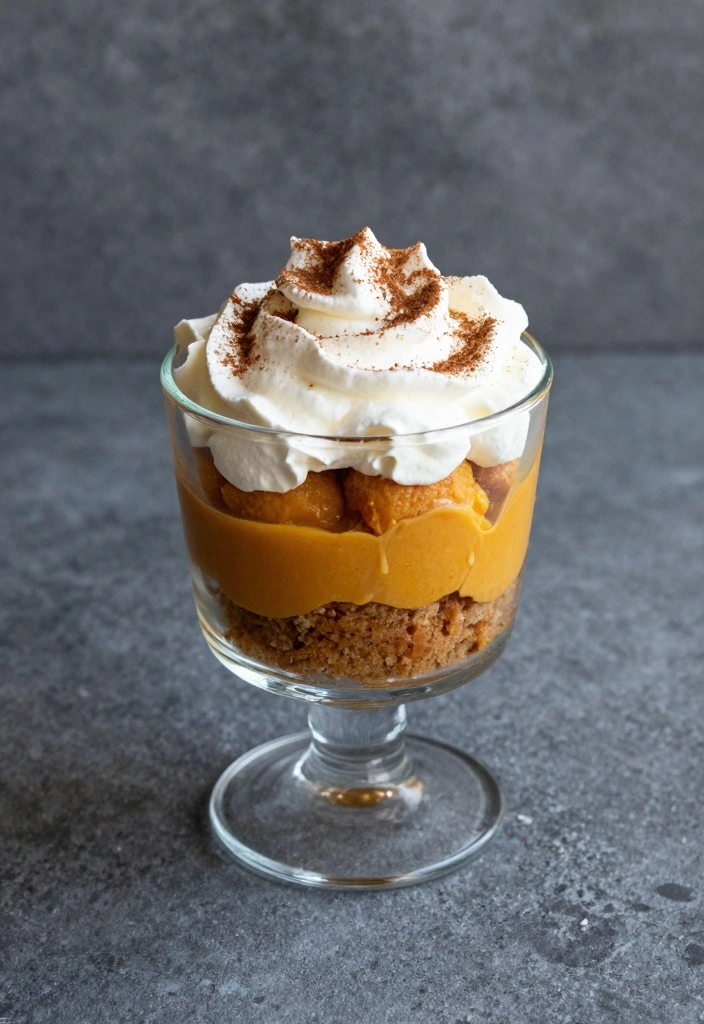 9 Pound Cake Trifle Recipes for Easy Layered Treats - 9. Pumpkin Spice Pound Cake Trifle