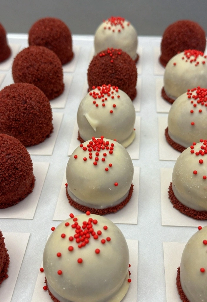 9 Three Ingredient Cake Mix Recipes for Quick Easy Baking - 9. Red Velvet Cake Mix Truffles