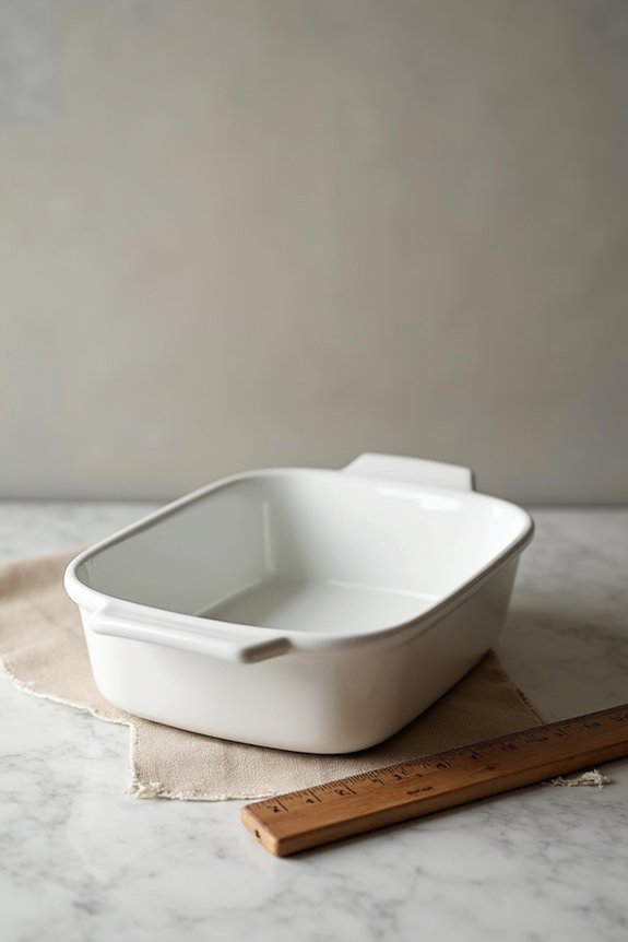 2 quart dish shapes and sizes