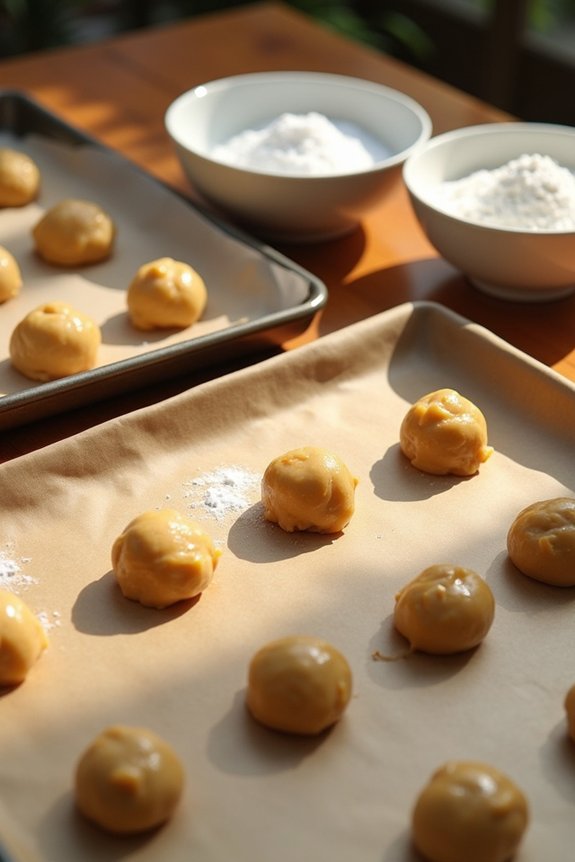 baking soda spreads powder heights