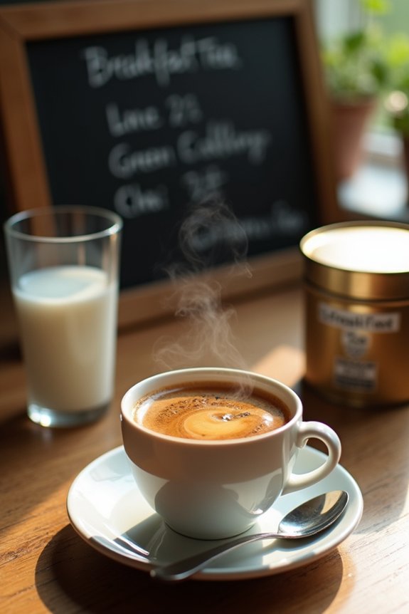 How Much Caffeine Does Breakfast Tea Have? 1 breakfast tea caffeine compared to others