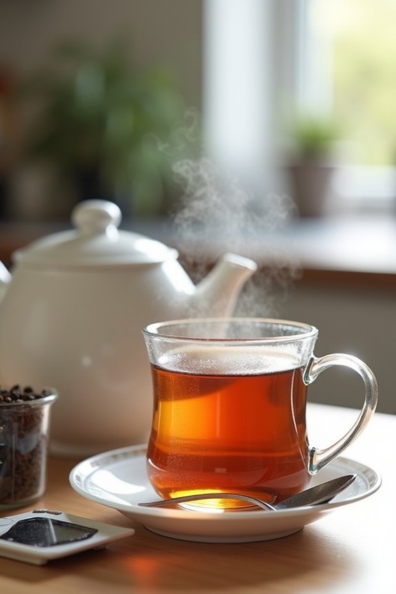 How Much Caffeine Does Breakfast Tea Have? 6 brew time governs caffeine