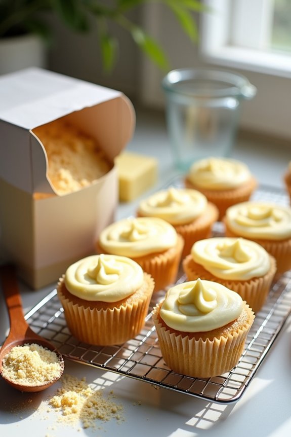 How Many Cupcakes Will a Box of Cake Mix Make? 6 butter substitution improves moisture and flavor