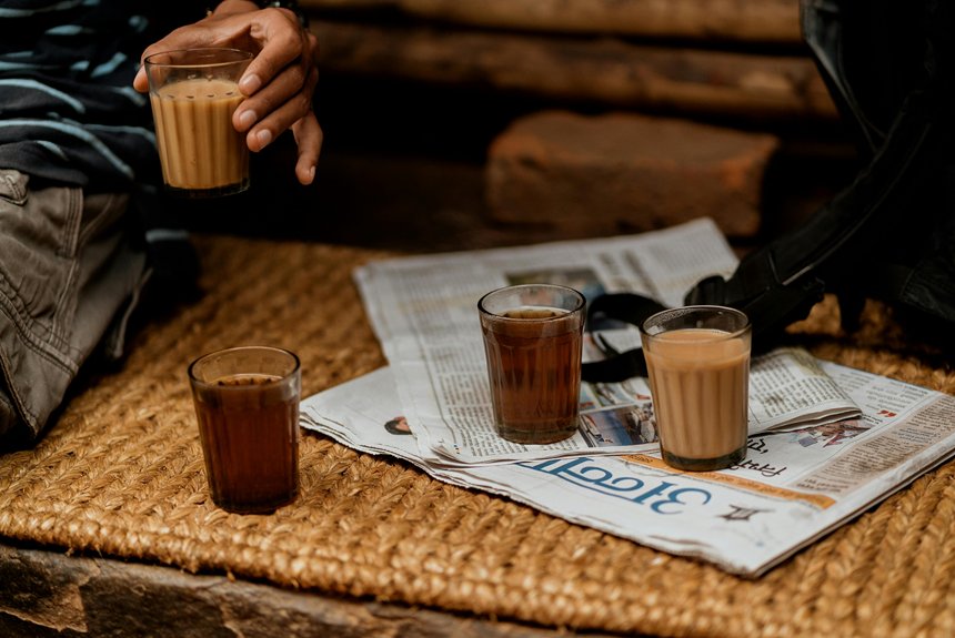 caffeine in chai tea amount