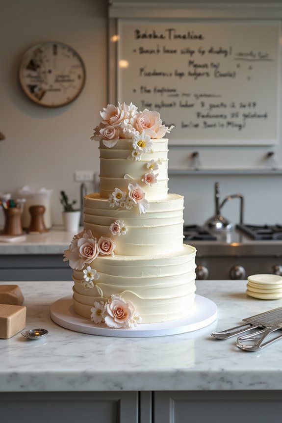 cake decorating time estimates for 30 servings
