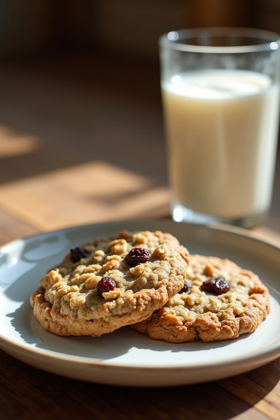 calorie details for oatmeal cookies