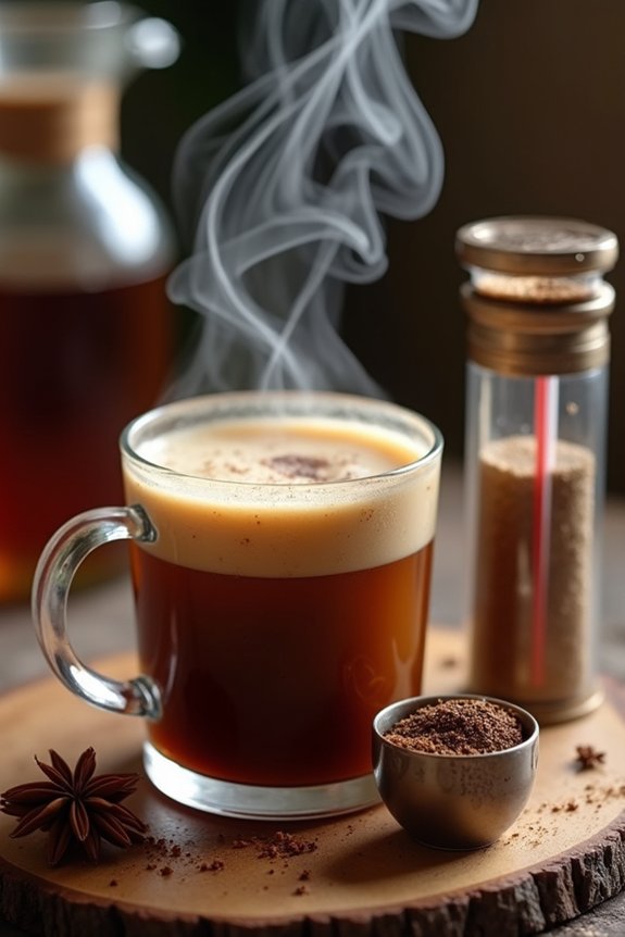 chai concentrate doubles caffeine