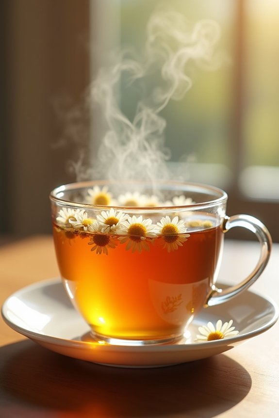 chamomile floral apple earthy sweetness