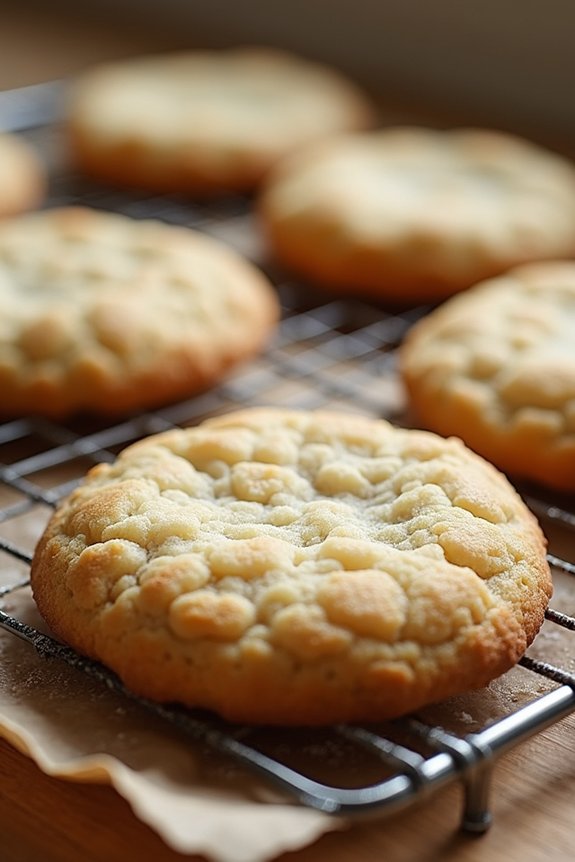 chewier thicker cookies with structure