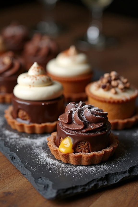 chocolate desserts complement pizza perfectly