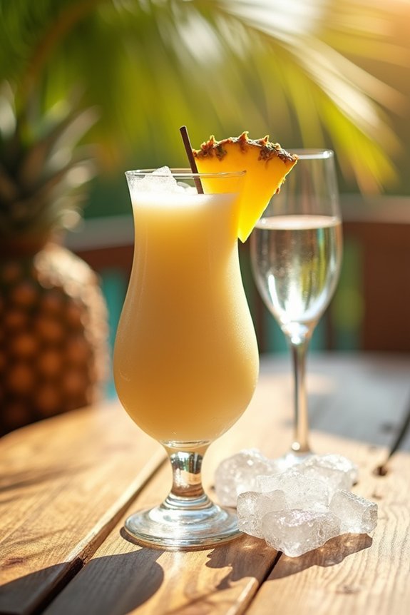 classic pi a colada calorie breakdown