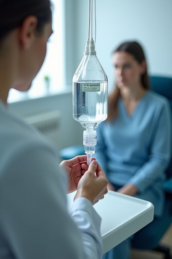 clinician guided iv therapy timing
