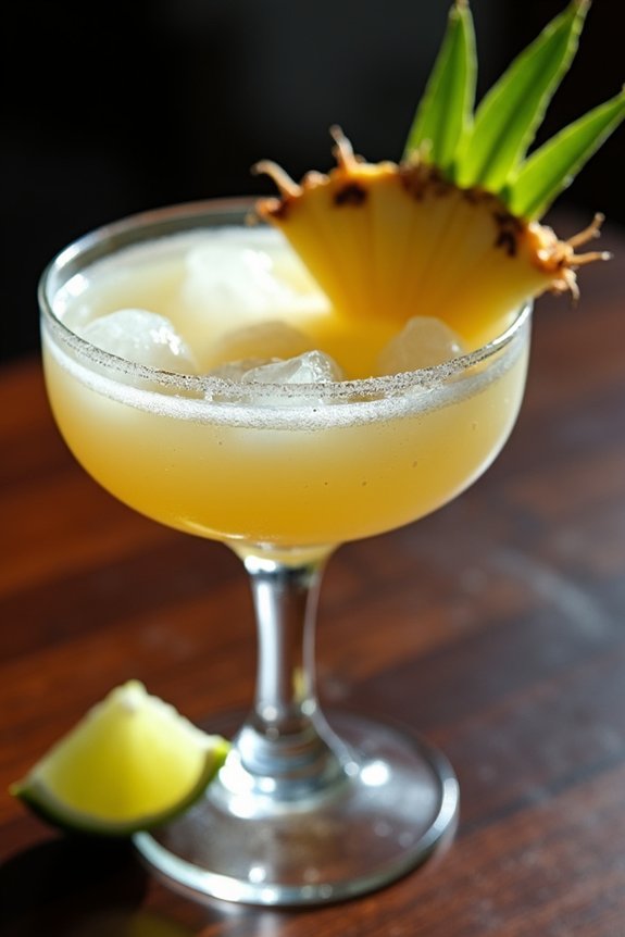 coconut milk lighter pineapple